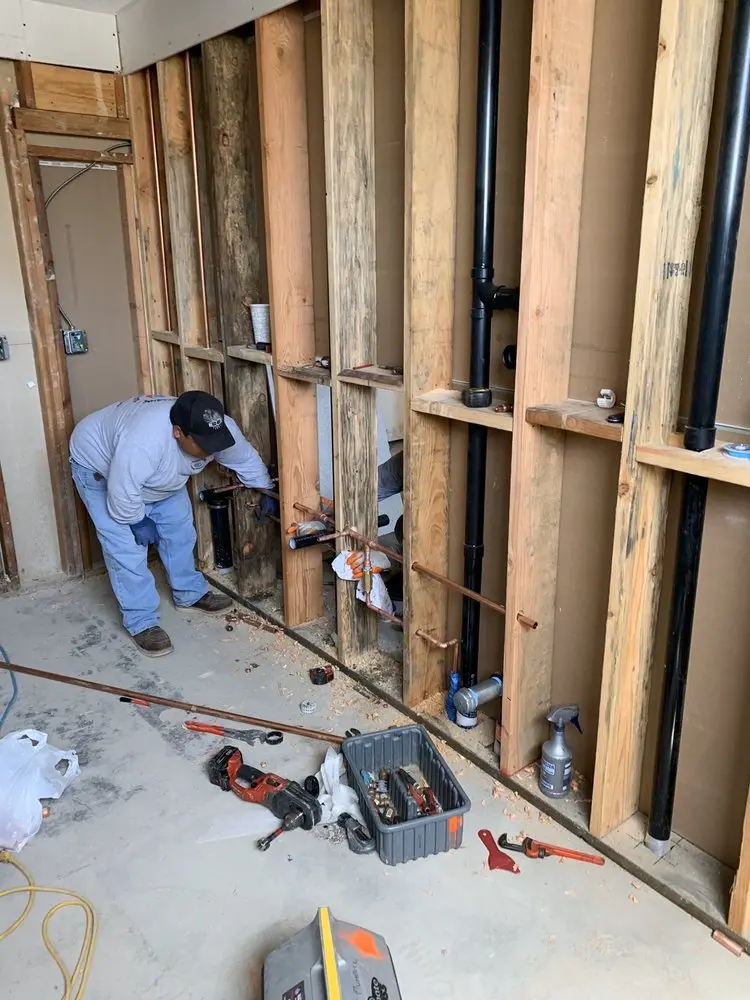 Commercial rough-in plumbing for Water Heater Replacement in Hollydale